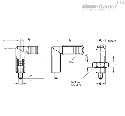 GN 612 Cam Action Indexing Plungers Cam action indexing plungers
